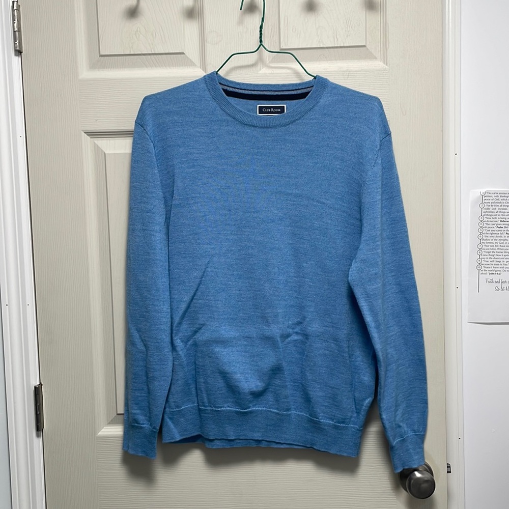 Club Room Light Blue Sweater